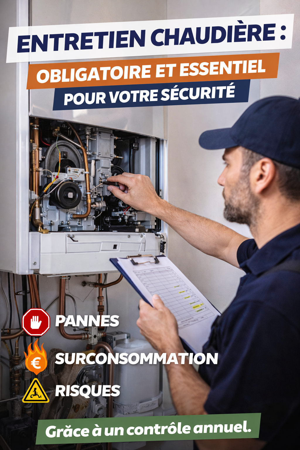 🔥 Pourquoi l’entretien de votre chaudière est indispensable ?